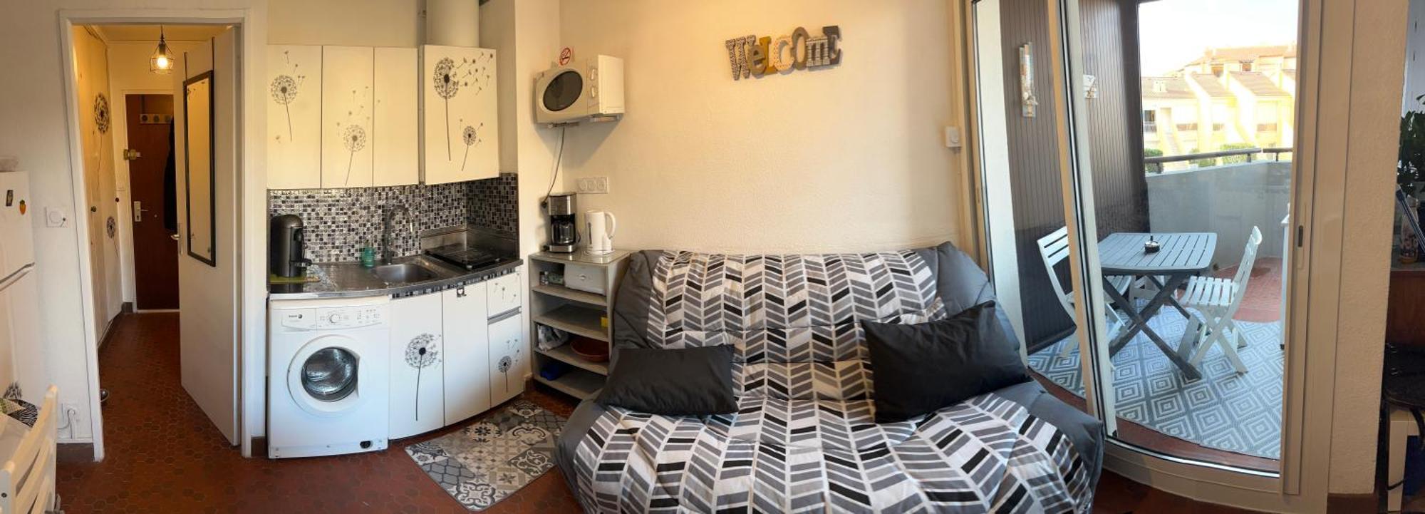 Kanumera Barcares, Vue Mer, Balcon Et Parking Prive Le Barcares Exterior photo